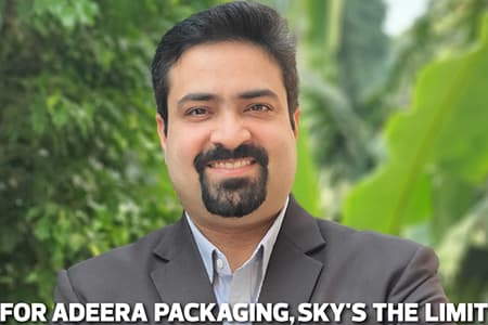 For Adeera Packaging, sky's the limit
